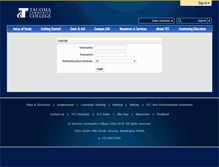 Tablet Screenshot of cms.tacomacc.edu
